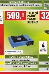 STOLNÍ VAŘIČ CAMP BISTRO