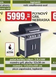 PLYNOVÝ GRIL NEBRASKA