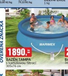 BAZÉN TAMPA s kartušovou filtrací