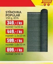 STÍNOVKA POPULAR 150 g, 85%
