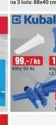 Klíny 50 ks