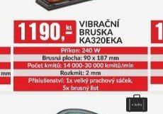 Vibrační bruska KA320EKA