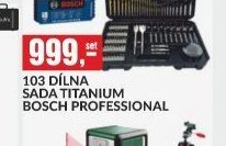 103 dílná sada Titanium Bosch Professional