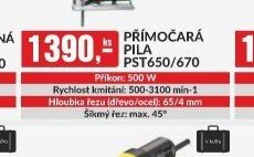Přímočará pila PST650/670