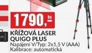 Křížový laser Quigo Plus