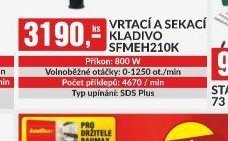 Vrtací a sekací kladivo SFMEH210K