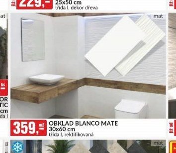 Obklad Blanco Mate 30x60 cm