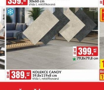 Kolekce Candy 59,8x119x8 cm