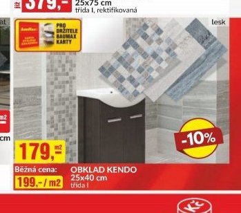 Obklad Kendo 25x40 cm