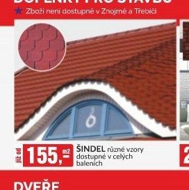 ŠINDEL různé vzory