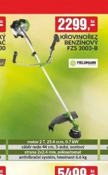 Fieldmann KŘOVINOŘEZ BENZÍNOVÝ FZS 3003-B