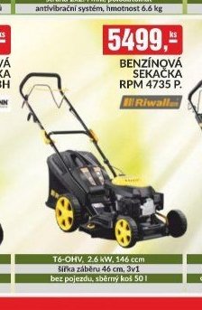 Riwall BENZÍNOVÁ SEKAČKA RPM 4735 P