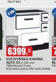 KUCHYŇSKÁ KAMNA ALFA 55