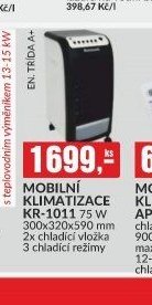 MOBILNÍ KLIMATIZACE KR-1011 75 W