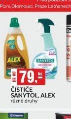 ČISTIČE SANYTOL, ALEX