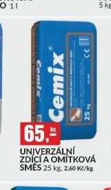 UNIVERZÁLNÍ ZDÍCÍ A OMÍTKOVÁ SMĚS