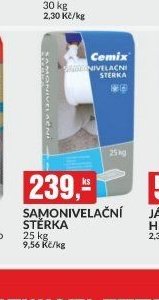 SAMONIVELAČNÍ STĚRKA