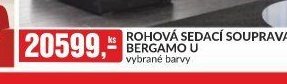 ROHOVÁ SEDACÍ SOUPRAVA BERGAMO U