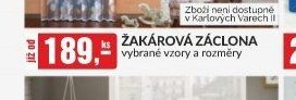 Žakárová záclona