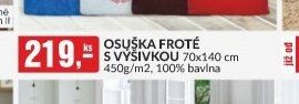 Osuška froté s výšivkou