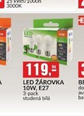 LED žárovka 10W, E27