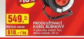 Prodlužovací kabel bubnový