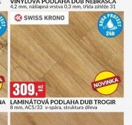 LAMINÁTOVÁ PODLAHA DUB TROGIR