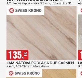 LAMINÁTOVÁ PODLAHA DUB CARMEN