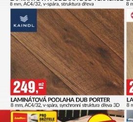 LAMINÁTOVÁ PODLAHA DUB PORTER