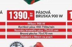 PÁSOVÁ BRUSKA 900 W