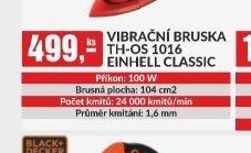 VIBRAČNÍ BRUSKA TH-OS 1016