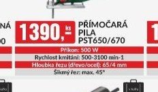PŘÍMOČARÁ PILA PST650/670