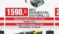 AKU ŠROUBOVÁK EASYDRILL 12