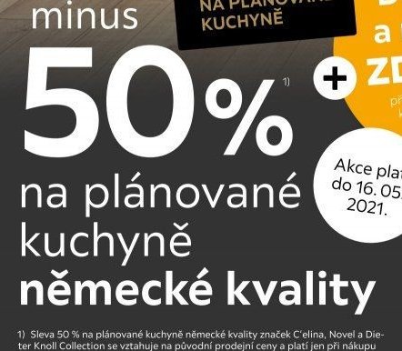 Plánované kuchyně německé kvality