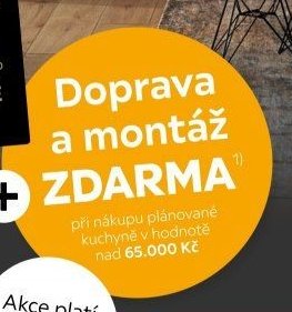 Doprava a montáž ZDARMA