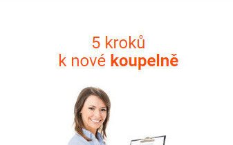 5 kroků k nové koupelně