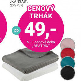 FLEECOVÉ DEKA, &quot