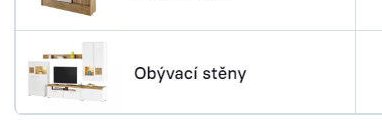 Obývací stěny