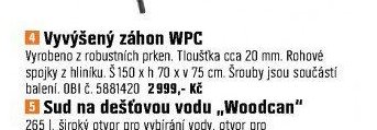 Vyvýšený záhon WPC