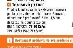 Terasová prkna