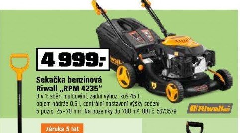Sekačka benzínová Riwall RPM 4235