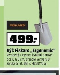 Rýč Fiskars Ergonomic