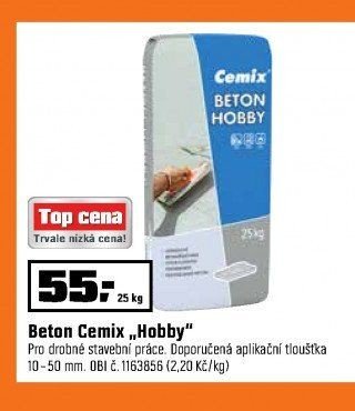 Beton Cemix „Hobby“