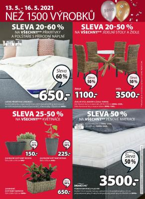 akční leták Jysk 13.5.2021-26.5.2021
