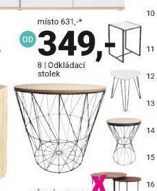Odkládací stolek