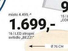 16 | LED stropní svítidlo BEZZI