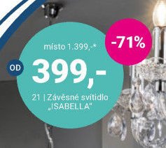 21 | Závěsné svítidlo ISABELLA
