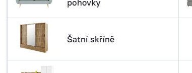 Šatní skříně