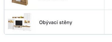 Obývací stěny