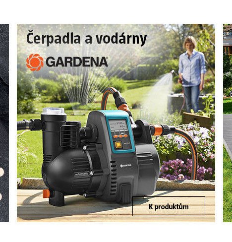 Čerpadla a vodárny GARDENA